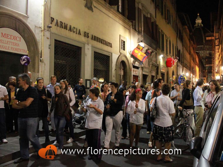 Rificolona in via dei Servi