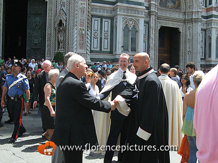 Greeting after the mass