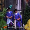 Standing Guard outside Baptistery