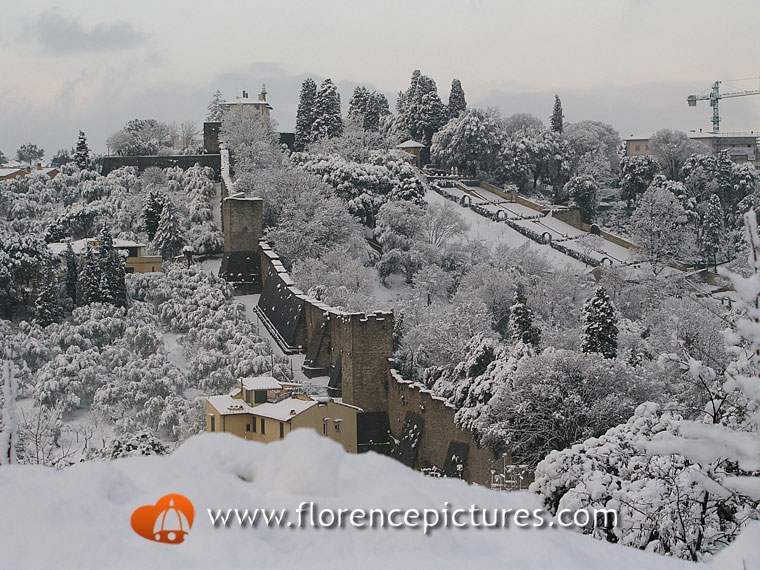 The old walls of Florence