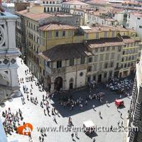 View of Piazza del Duomo from above