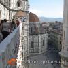 On cathedral rooftop