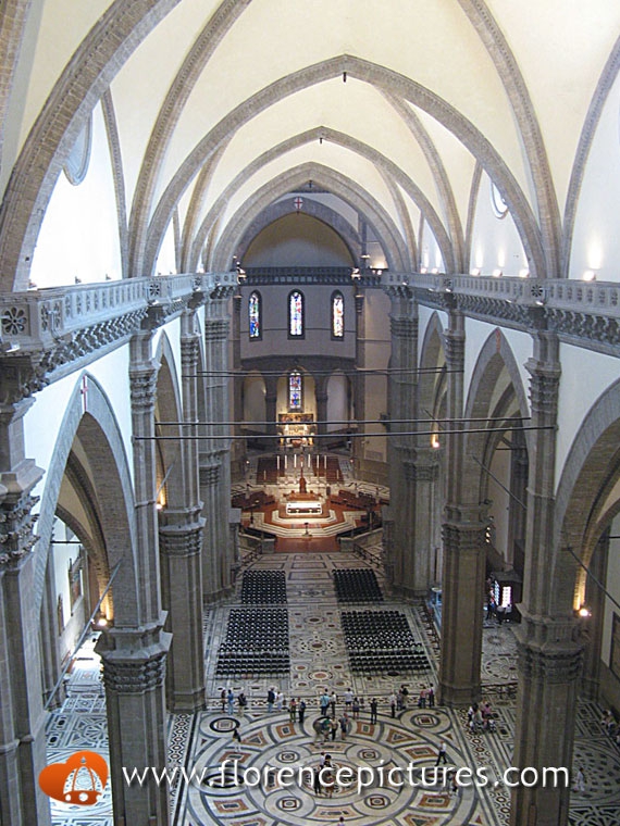 Inside the Duomo