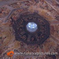 Dome frescoes by Vasari