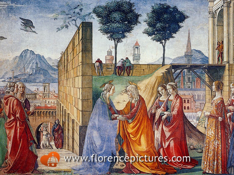 Ghirlandaio in the Tornabuoni Chapel