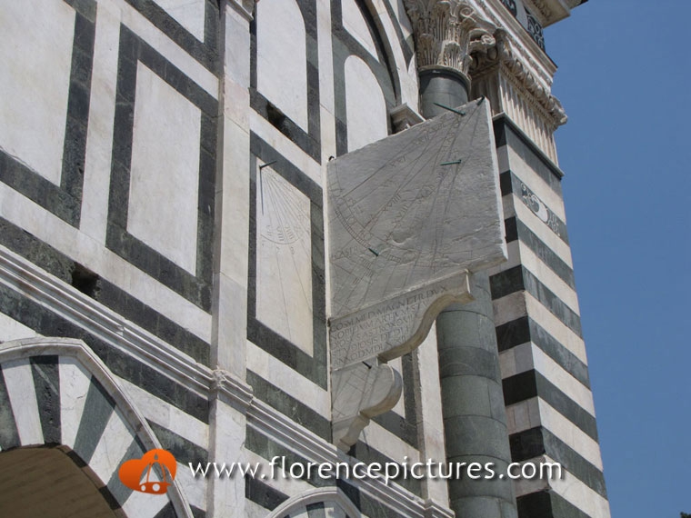 Sundial on Santa Maria Novella