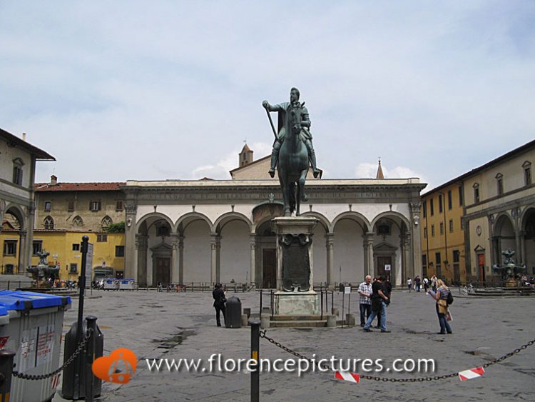 Piazza Santissima Annunziata and Church