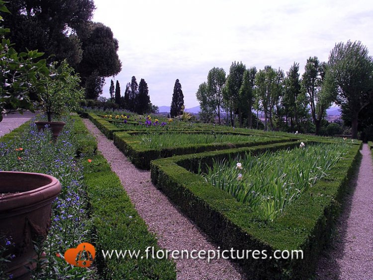 Renaissance garden of Villa La Petraia